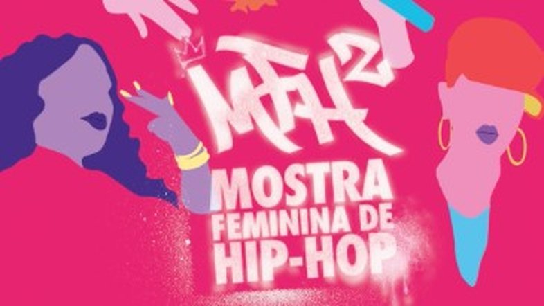 Cartaz da Mostra Feminina de Hip-Hop
