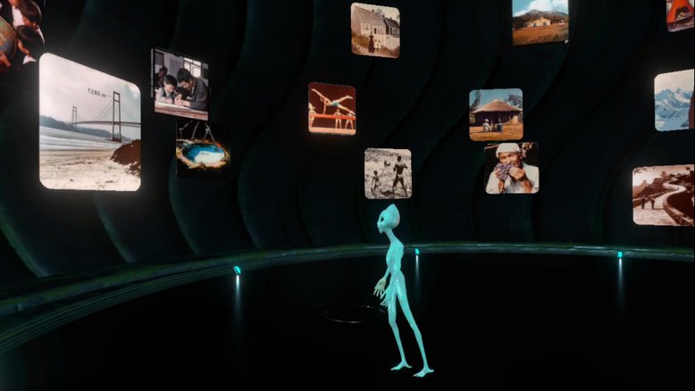 Cena de 'HUMAN XR - uma experiência imersiva e interativa em realidade mista'