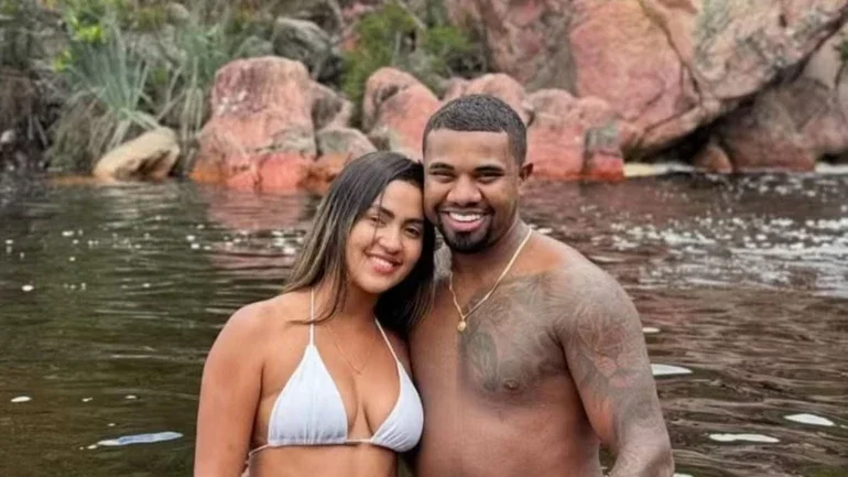 Davi Brito e Adriana Paula