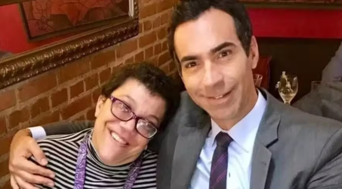 César Tralli se emociona ao recordar dificuldades da irmã com deficiência; assista 2 César Tralli se emociona ao recordar dificuldades da irmã com deficiência; assista