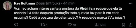 Internautas comentam postura de Vírginia Fonseca em depoimento em CPI das Bets