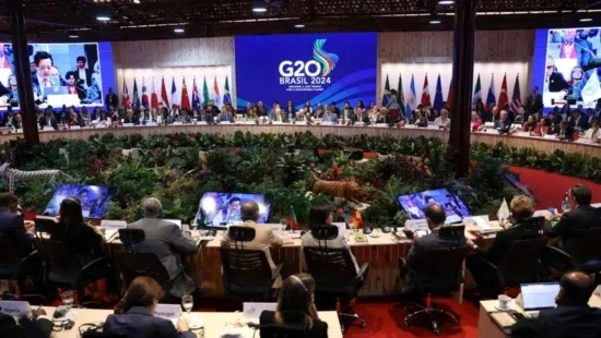 Reunião da Força-Tarefa para a Aliança Global contra a Fome e a Pobreza, na Sede da Ação da Cidadania, na zona portuária do Rio de Janeiro