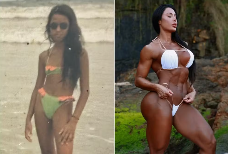 Gracyanne Barbosa mostra antes e depois de seu corpo e impressiona fãs; veja 2 Gracyanne Barbosa mostra antes e depois de seu corpo e impressiona fãs; veja