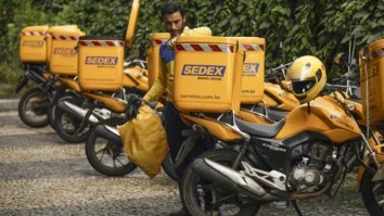 Central distribuição dos Correios em Brasília.