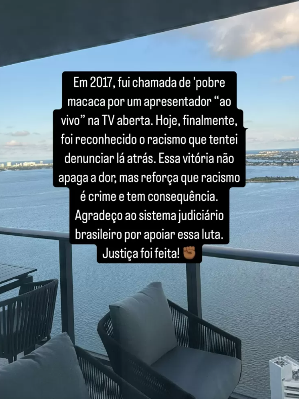 Ludmilla comemora vitória sobre Marcão do Povo na Justiça após caso de racismo 1 Ludmilla comemora vitória sobre Marcão do Povo na Justiça após caso de racismo