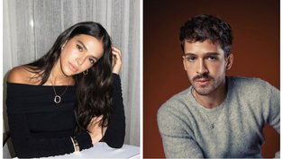 A atriz Bruna Marquezine e o influenciador João Guilherme