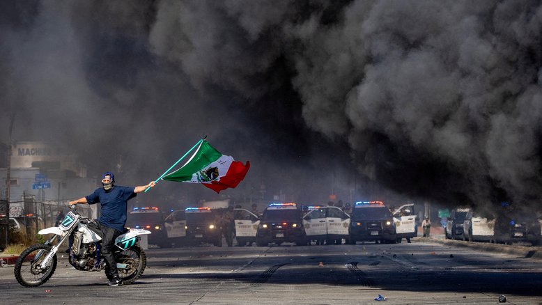 Trump apoia prisão de governador da Califórnia após protestos em Los Angeles