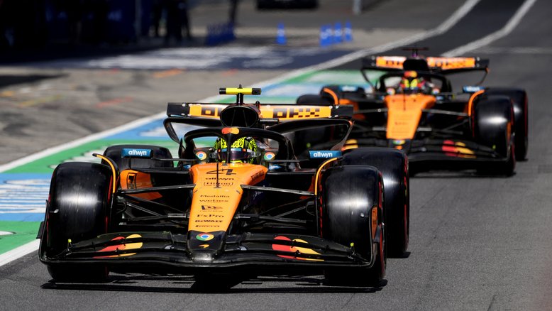 Norris lidera dobradinha da McLaren no 3º treino livre na Áustria; Bortoleto é 10º