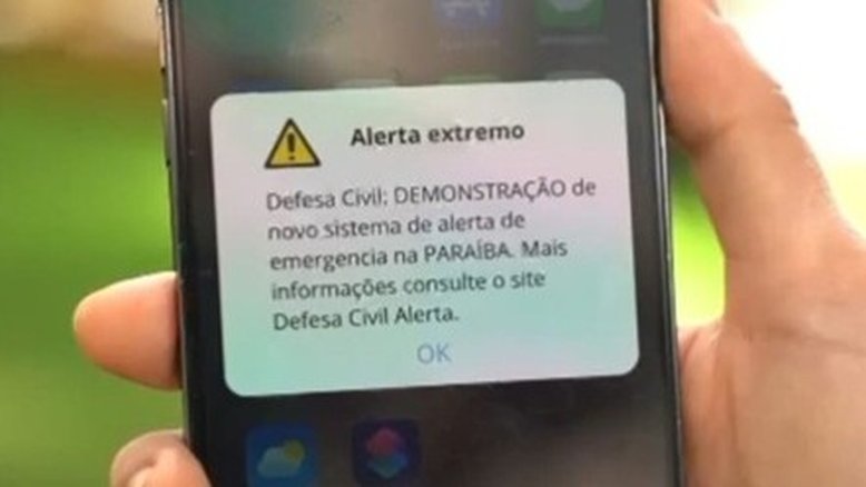 Defesa Civil emite alerta 'teste' em 36 municípios do Nordeste e vira meme nas redes