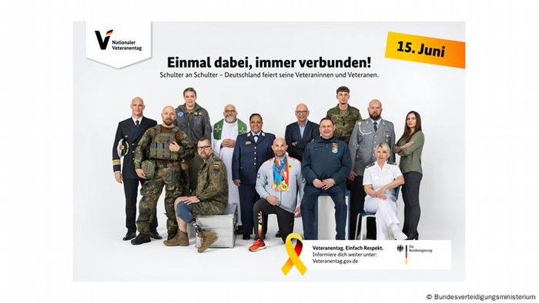 Alemanha celebra 1º Dia do Veterano Militar do pós-guerra