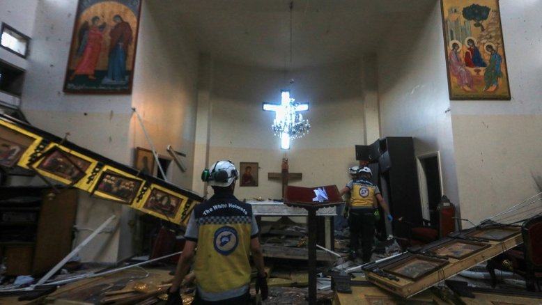 Atentado suicida em igreja na Síria deixa ao menos 22 mortos
