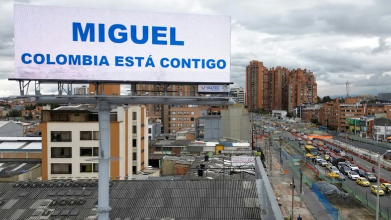 Partido de candidato presidencial baleado suspende atos de campanha na Colômbia