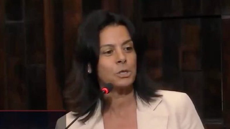 A procuradora de justiça Denise Tarin