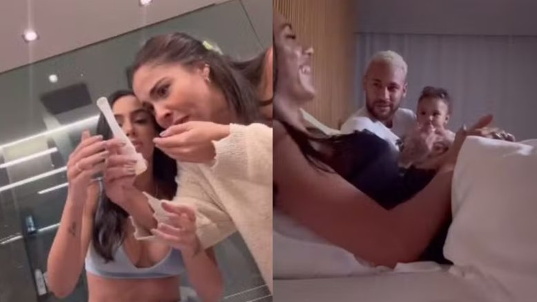 Bruna Biancardi mostra reação de Neymar ao descobrir sua segunda gravidez