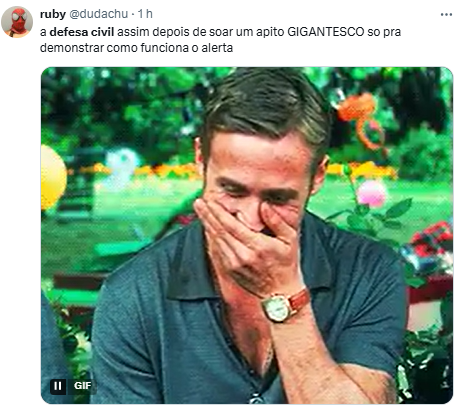 Defesa Civil emite alerta 'teste' em 36 municípios do Nordeste e vira meme nas redes