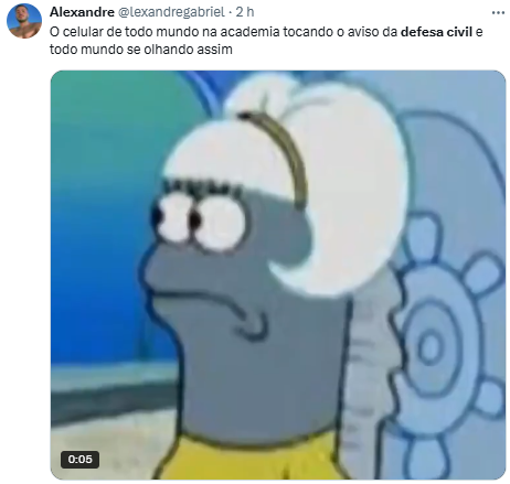 Defesa Civil emite alerta 'teste' em 36 municípios do Nordeste e vira meme nas redes