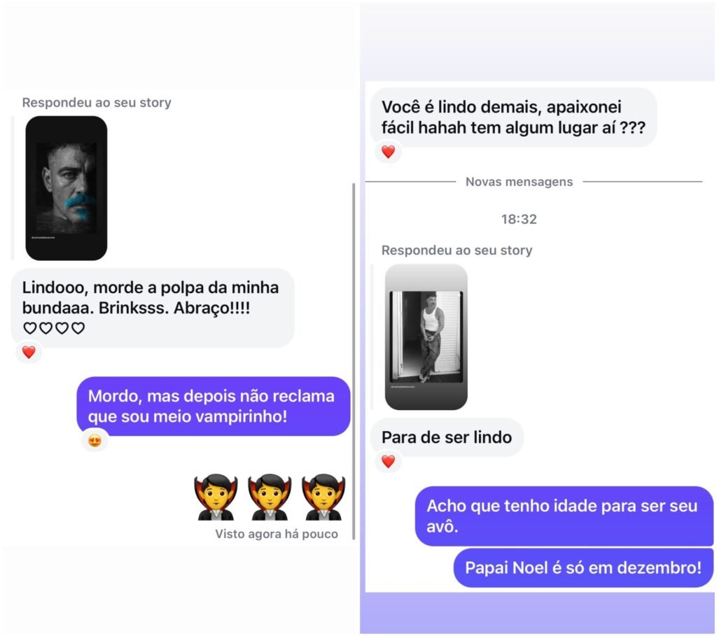 Casado há 20 anos, Carmo Dalla Vecchia reage à proposta ousada de fã: ‘Lindo demais’ 5 Casado há 20 anos, Carmo Dalla Vecchia reage à proposta ousada de fã: ‘Lindo demais’