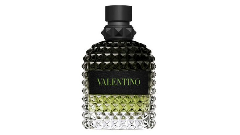Frasco da nova coleção de perfumes Born in Roma, da Valentino