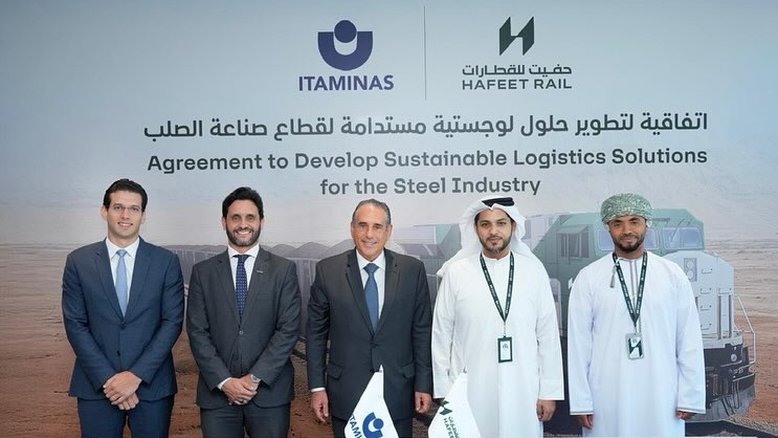Itaminas firma acordo estratégico com a Hafeet Rail para criação de cadeia de abastecimento internacional