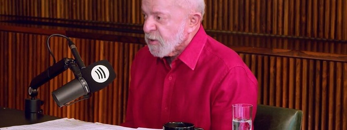 Lula em entrevista ao podcast Mano a Mano