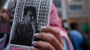 Manifestante símbolo de protestos pró-palestinos em Columbia é libertado nos EUA