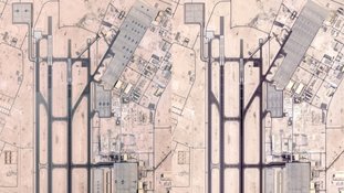 Aviões militares dos EUA já não são vistos na base do Catar, segundo imagens de satélite