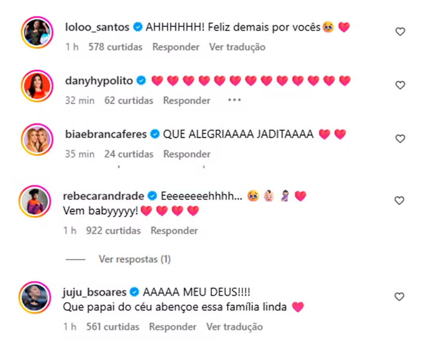 Jade Barbosa anuncia que está grávida pela primeira vez 2 Jade Barbosa anuncia que está grávida pela primeira vez