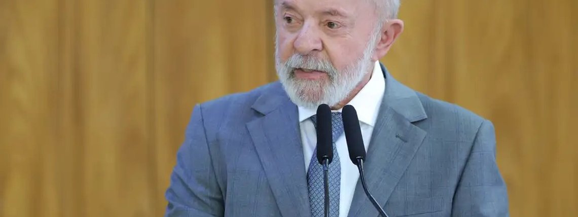 O presidente Luiz Inácio Lula da Silva