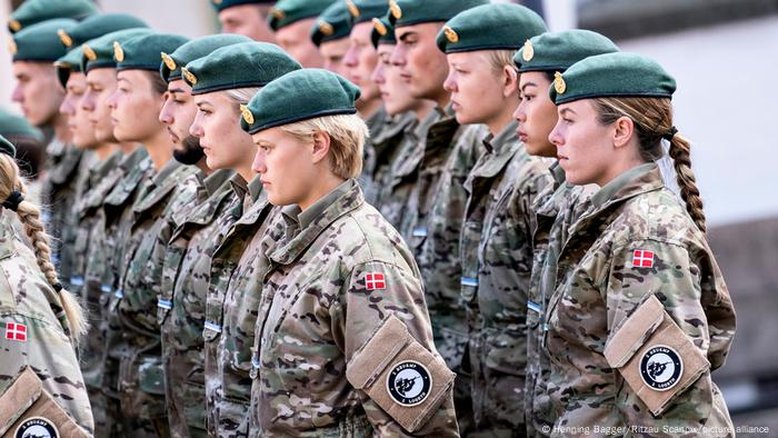 Dinamarca impõe sorteio para serviço militar de mulheres