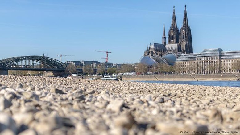 Calor e seca podem causar crise hídrica grave na Europa