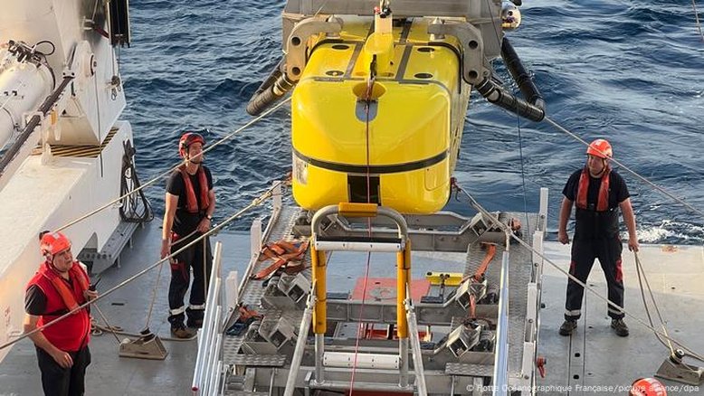 A busca pelo lixo nuclear despejado no fundo do Oceano Atlântico