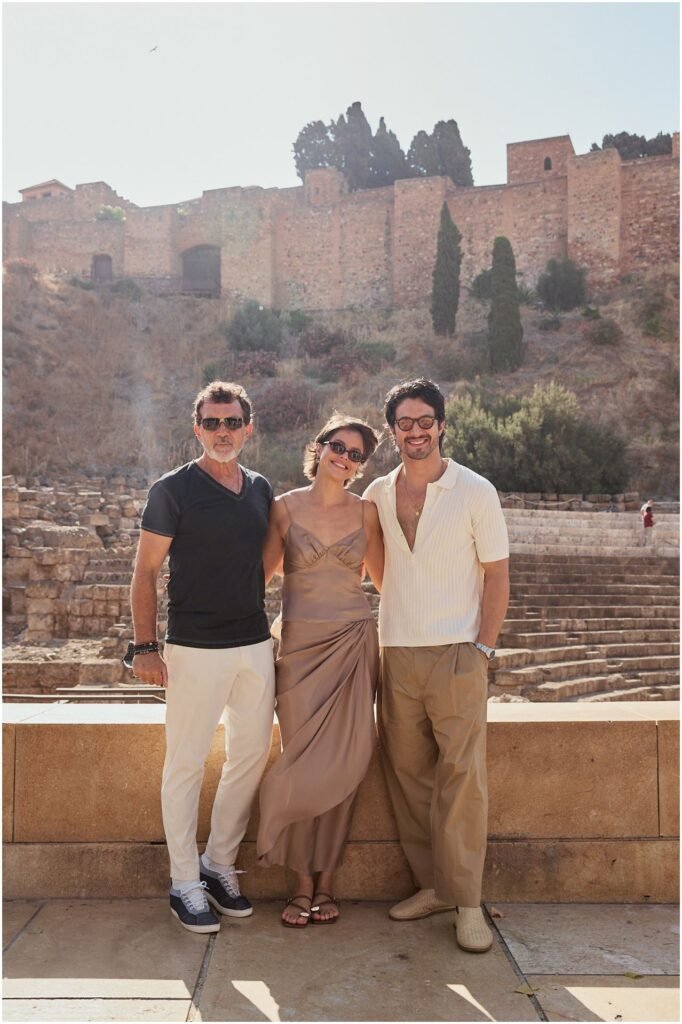 Antonio Banderas recebe Romulo Estrela e Agatha Moreira para um tour na Espanha 2 Antonio Banderas recebe Romulo Estrela e Agatha Moreira para um tour na Espanha