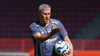 Hernán Crespo, treinador do São Paulo