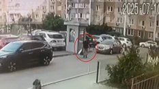 Câmera de segurança mostra coronel no estacionamento, poucos segundos antes do assassinado
