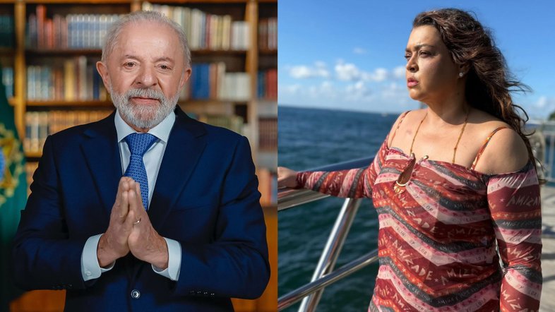 Montagem ISTOÉ: Ricardo Stuckert/PR // Reprodução/Instagram