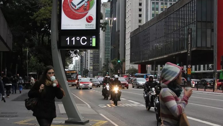 Frio em São Paulo