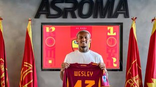 Na Roma, Wesley tem Cafu como exemplo para vencer na Itália: 'Parece Flamengo'