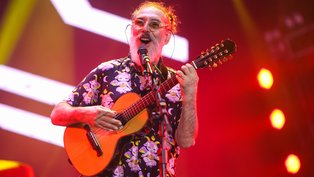Lobão em show no Capital Moto Week 2025
