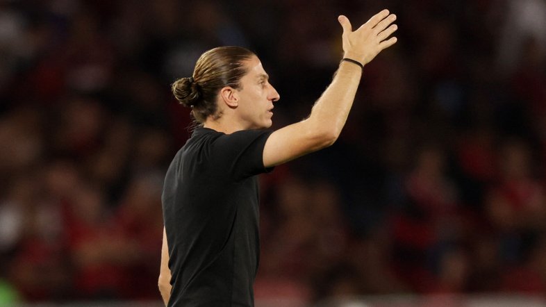 Filipe Luis, técnico do Flamengo
