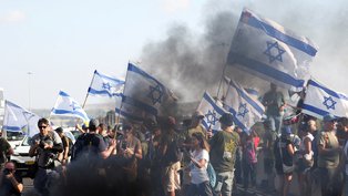 Israelenses protestam para exigir fim da guerra em Gaza e libertação de reféns