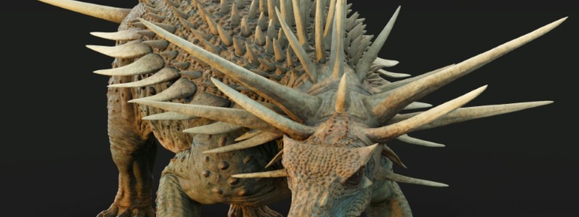 Cientistas descobrem 'estranho' dinossauro coberto por armadura de espinhos