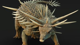 Cientistas descobrem 'estranho' dinossauro coberto por armadura de espinhos