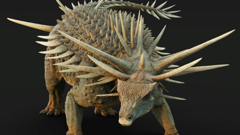 Cientistas descobrem 'estranho' dinossauro coberto por armadura de espinhos
