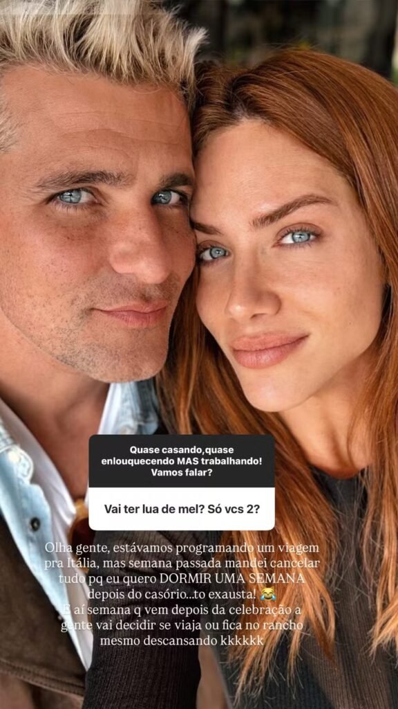 Giovanna Ewbank cancela lua de mel com Bruno Gagliasso; entenda o motivo 2 Giovanna Ewbank cancela lua de mel com Bruno Gagliasso; entenda o motivo