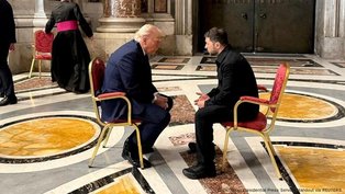 Antes de ir aos EUA, Zelensky fala em negociar a partir da linha frente
