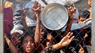Após fome, Gaza ainda pode ser palco de síndrome de realimentação
