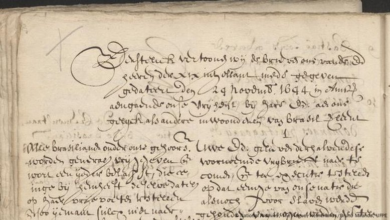 Estudo revela que indígenas fizeram reivindicações em carta a colonizadores holandeses em 1645