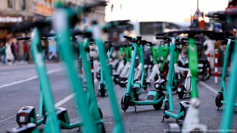 Acidentes com patinetes elétricos disparam na Alemanha