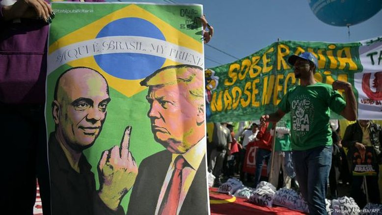 Imprensa internacional repercute sanções de Trump ao Brasil