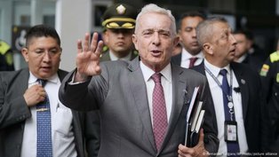 Justiça colombiana suspende prisão domiciliar do ex-presidente Uribe